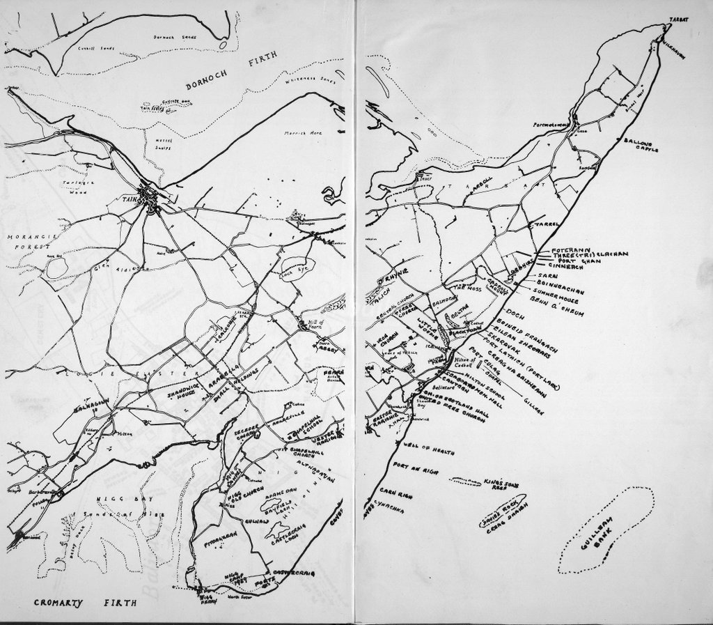 Map Of The Tarbat Penninsula - High Life Highland